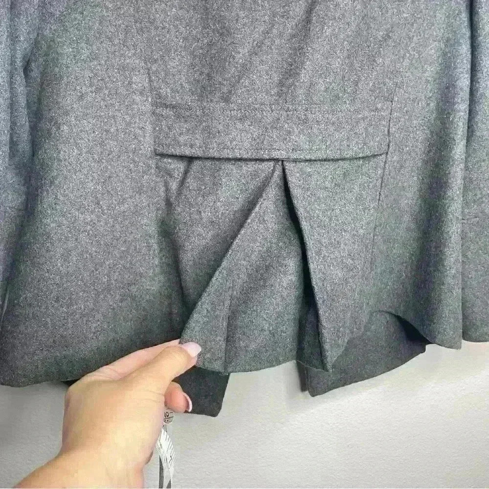 Ann Taylor Loft Gray Capelette Sz Small - Picture 14 of 14